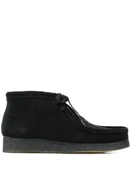Clarks Originals: Чёрные ботинки 