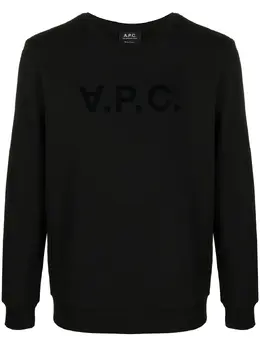 A.P.C.: Свитшот с принтом 