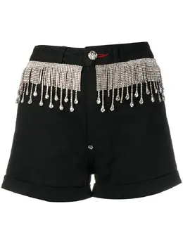 Philipp Plein: Шорты  Crystal со стразами