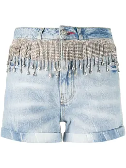 Philipp Plein: Шорты  Crystal со стразами