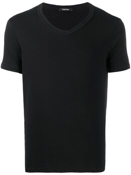 TOM FORD: Футболка с v-образным вырезом 
