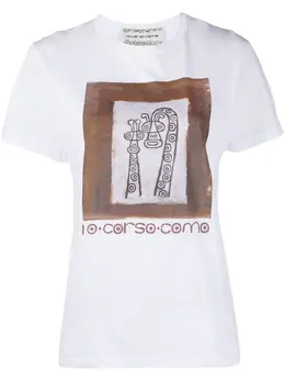 10 CORSO COMO: Футболка с принтом 