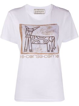 10 CORSO COMO: Футболка с принтом 