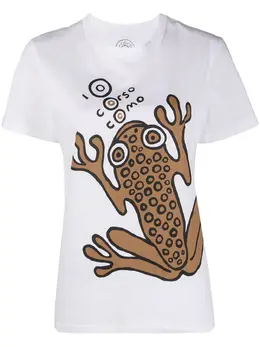 10 CORSO COMO: Футболка с принтом 