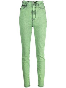 Philipp Plein: Зелёные джинсы  Super