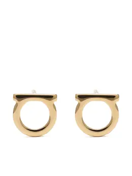 Salvatore Ferragamo: Серьги  Gancini