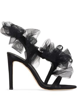 Giuseppe Zanotti: Чёрные сандалии  Nausica