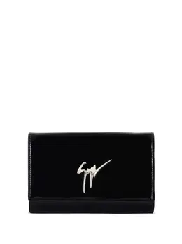 Giuseppe Zanotti: Чёрный клатч  Cleopatra