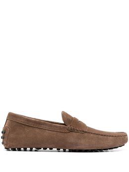 Tod's: Коричневые туфли  Gommino