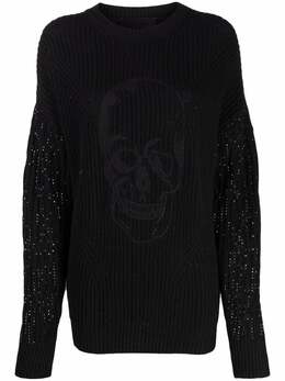 Philipp Plein: Свитер  Crystal со стразами