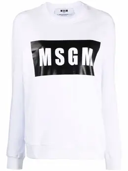 MSGM: Свитшот с принтом 