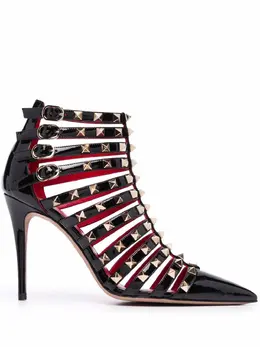 Valentino Garavani: Чёрные сандалии 