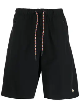 Marcelo Burlon County of Milan: Чёрные шорты 