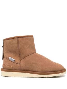 Suicoke: Коричневые ботинки 