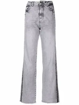 Philipp Plein: Джинсы  Crystal со стразами