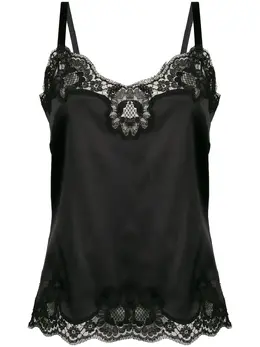 Dolce & Gabbana: Кружевное топ 