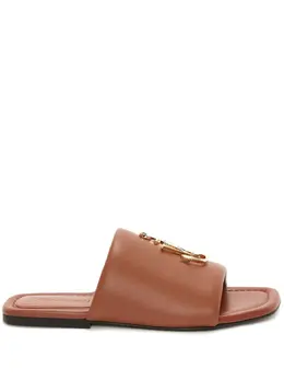 JW Anderson: Коричневые сандалии  Anchor
