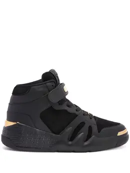 Giuseppe Zanotti: Чёрные кроссовки  Talon