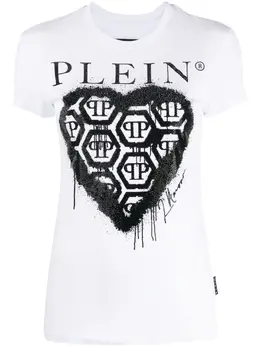 Philipp Plein: Футболка с принтом 