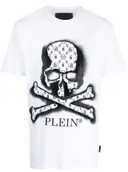 Philipp Plein: Футболка  Skull с принтом