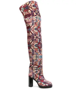 Isabel Marant: Красные ботинки 