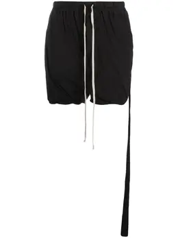 Rick Owens DRKSHDW: Чёрные шорты 