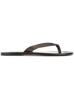 Ancient Greek Sandals: Коричневые шлёпанцы  Hero