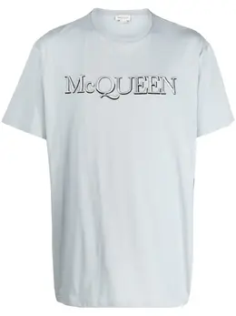Alexander McQueen: Футболка с принтом 