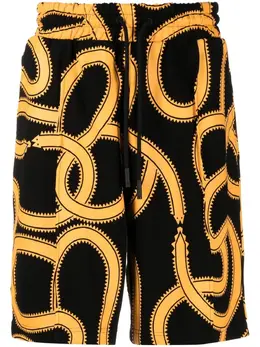 Marcelo Burlon County of Milan: Шорты с принтом 