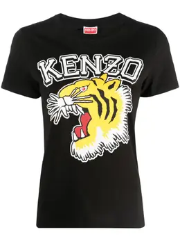 Kenzo: Футболка  Tiger с тигровым принтом
