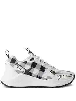 Burberry: Чёрные кроссовки 