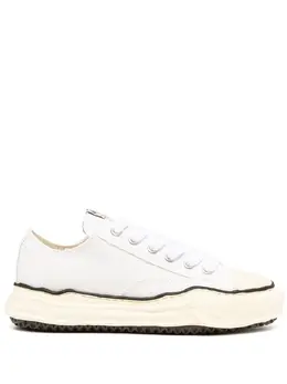 Maison Mihara Yasuhiro: Белые кроссовки 