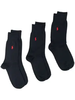 Polo Ralph Lauren: Синие носки 