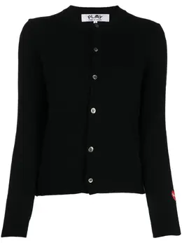 Comme Des Garçons: Чёрный кардиган 