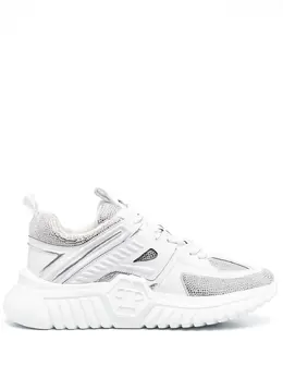Philipp Plein: Белые кроссовки  Runner