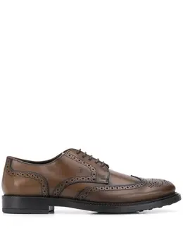 Tod's: Коричневые туфли 