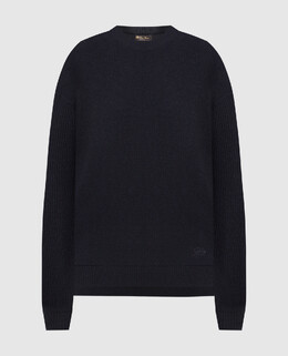 Loro Piana: Синий свитер 