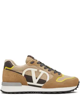 Valentino Garavani: Коричневые кроссовки 