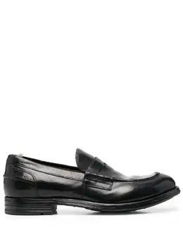 Officine Creative: Чёрные мокасины 