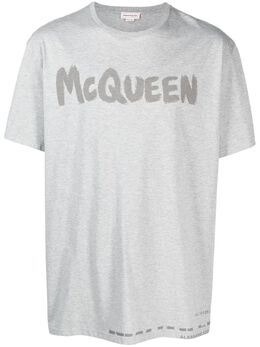 Alexander McQueen: Футболка с принтом 