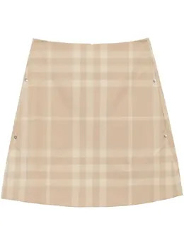 Burberry: Юбка в клетку 