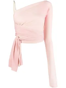 MM6 Maison Margiela: Розовый топ 