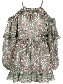 ISABEL MARANT: Платье с открытыми плечами 