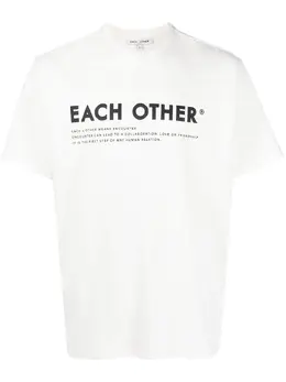 Each X Other: Футболка с принтом 