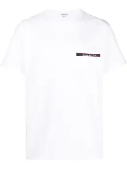 Alexander McQueen: Футболка с принтом 