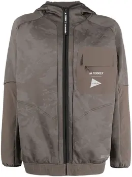 adidas: Куртка  Terrex с капюшоном