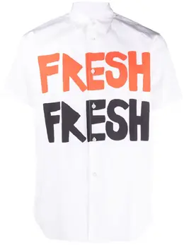 Comme Des Garçons Shirt: Рубашка с принтом 