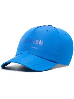 Alexander McQueen: Кепка с принтом 