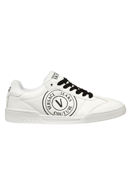VERSACE JEANS COUTURE: Белые кроссовки 