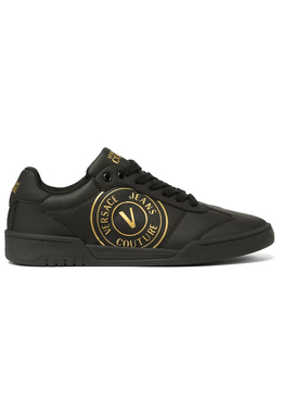 VERSACE JEANS COUTURE: Золотые кроссовки 